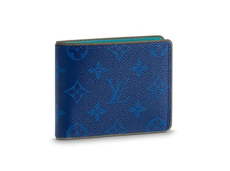 louis vuitton wallet mens blue|Luxury Men's Wallets & Small Leather Goods .